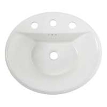 Picture of !!!NV C++ 0405008EC020 OVAL LAV 8" WHI