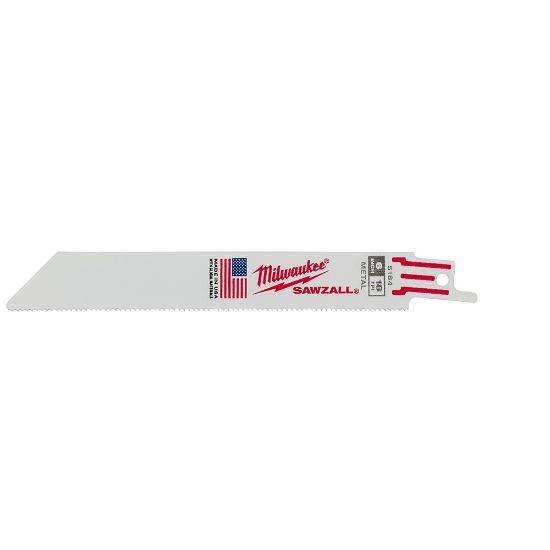 Picture of 48008184 (25) 6" 18TPI RECIP BLADE SAWZ