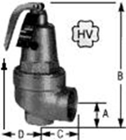 Picture of 10-617-15 1-1/2" RELIEF VLVE 75PSI