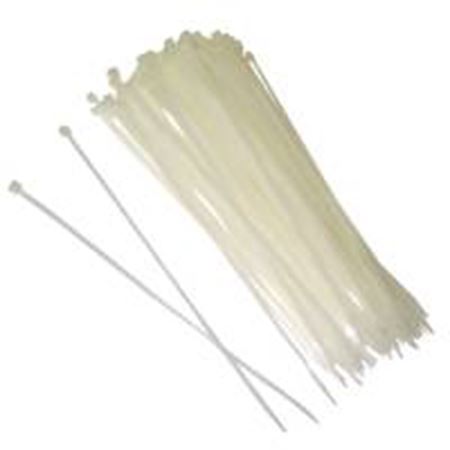 Picture of 86108 11" (100) NYLON TIES CLEAR 50 LBS