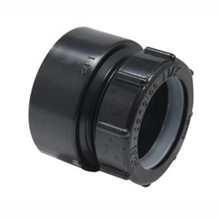 Picture of 1-1/2 ABS DWV SJXH FEM TRAP ADAPTER