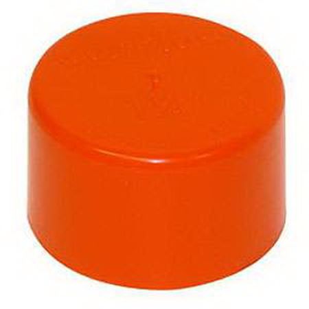 Picture of 1-1/4 ABS DWV TEST CAP PE FLEXIBLE ORANG