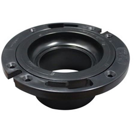 Picture of 4X3 ABS DWV HXH ADJ CLOSET FLANGE