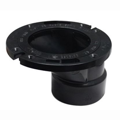 Picture of 4X3 ABS DWV HXH ADJ OFFSET FLOOR FLANGE