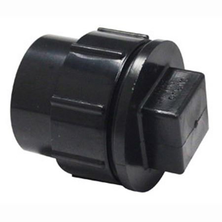 Picture of 1-1/4 ABS DWV SPGXFPT C/O ADAPTER W/PLUG