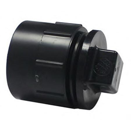 Picture of 1-1/2 ABS DWV FEM CLEANOUT TUBE END PLUG