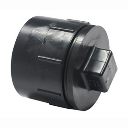 Picture of 2 ABS DWV FEM CLEANOUT TUBE END PLUG