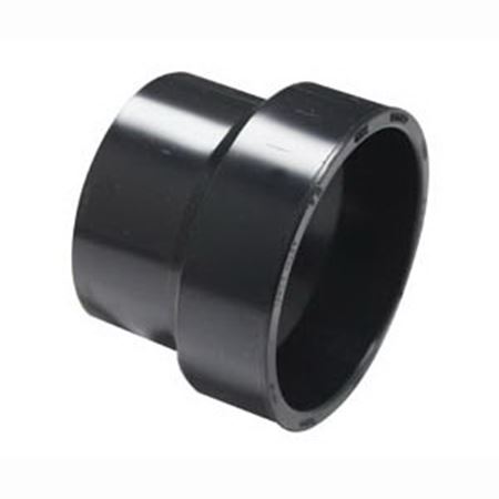 Picture of 1-1/2X2 ABS DWV HXH REDUCER COUPLING