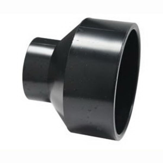 Picture of 3X1-1/2 ABS DWV HXH REDUCER COUPLING