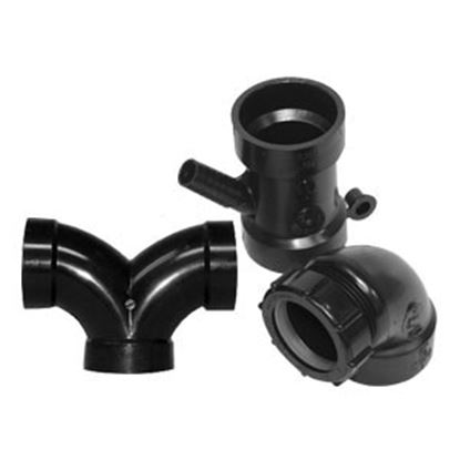 Picture of 1-1/2 ABS DWV DBL TRAP ADAPTER SINK KIT