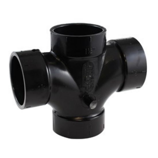 Picture of 1-1/2 ABS DWV HXH DOUBLE TY
