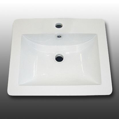 Image de 36861 LAV PODIUM-RECT-1T-CERAMIC-BLA