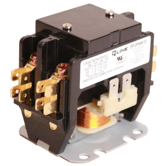Image sur DP2P30A120 2POLE 30AMP 120V CONTACTEUR