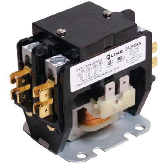 Image sur DP2P40A120 2POLE 40AMP 120V CONTACTEUR
