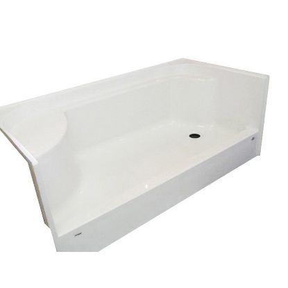 Picture of C++ ABPRINCESS LH DRN WHI 60X31 BASE W/S