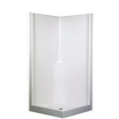 Image de C++ AS-32 DT 33X33X78 DBL TRESH SHOWER W