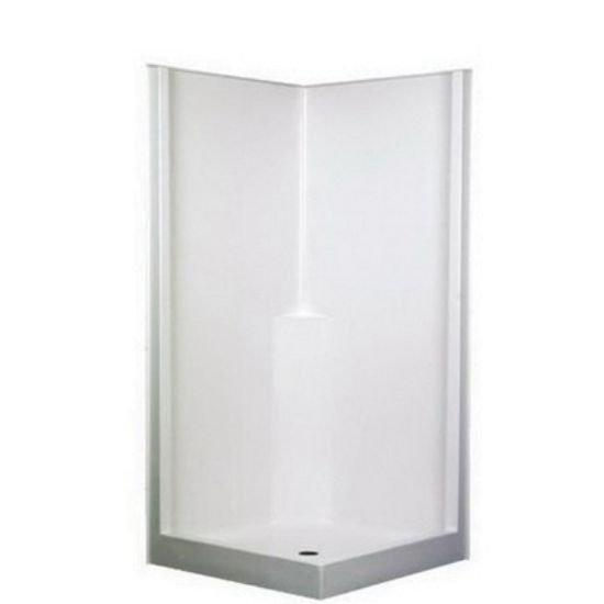 Picture of C++ AS-36 DT 37X37X77 DBL TRESH SHOWER W