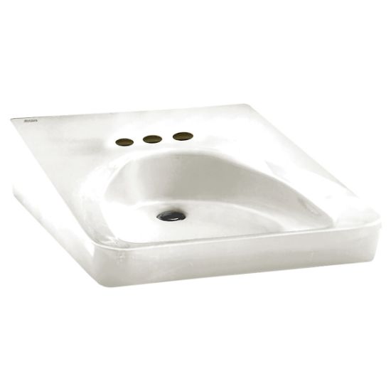 Image sur C++ 9141911.020 4" CC LAVABO HAND S/TRPL
