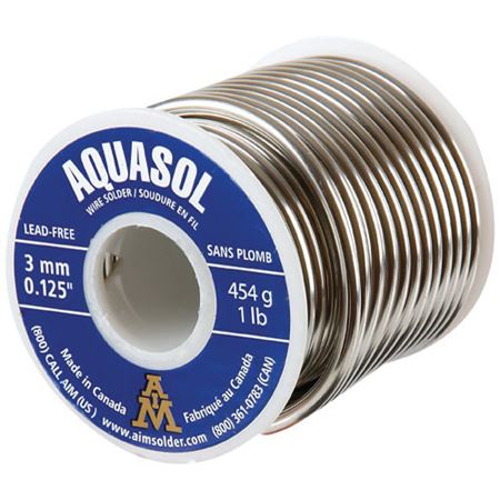 Picture of C++ AQUASOL 454GR LEAD FREE SOLDER