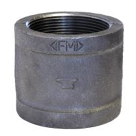 Picture of DOM 3" FXF STD BLK MALL COUPLING