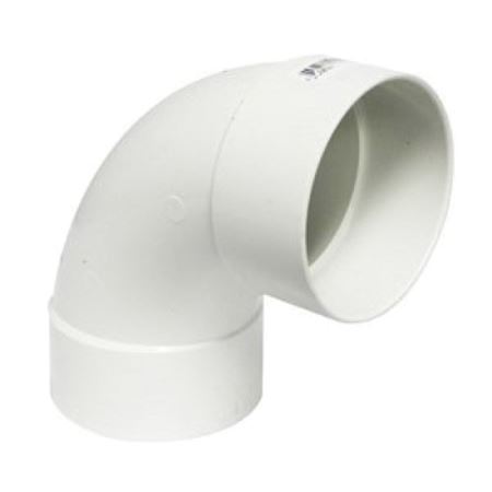 Picture of 3"X90D PVC ELBOW HXH BDS