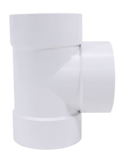 Picture of 6" X 4" PVC TEE HXHXH BDS