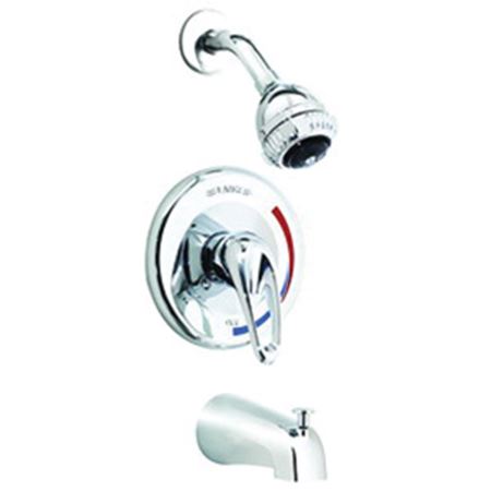 Picture of C++ 4790CP SGLE LEVER TUB & SHW FAUCET P