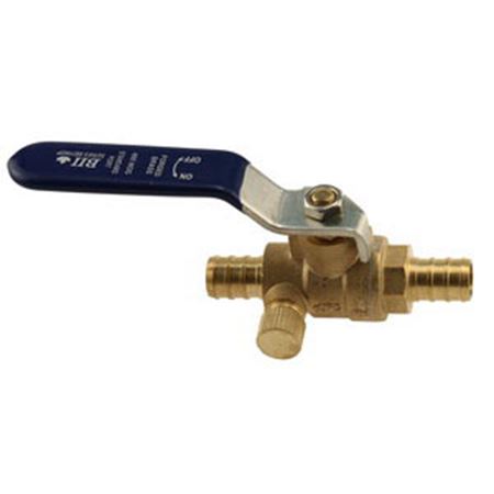 Picture of 0821WDP-07NL 3/4 PEX BALL VALVE W DRN