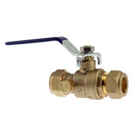 Picture of 082CP-10NL LLC 1"COMP BALL VALVE W/DRAIN