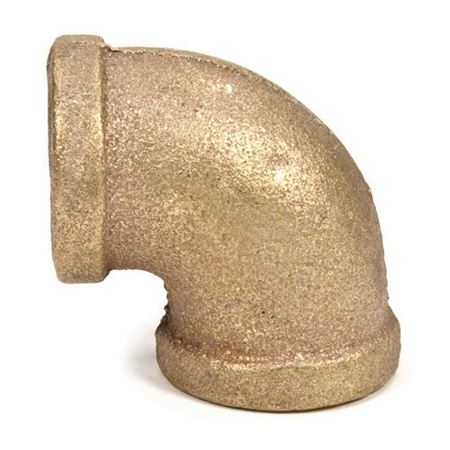 Picture of 1" STD BRASS THRD 90 ELBOW