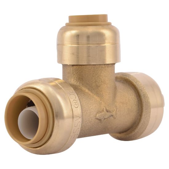 Picture of RS+ U363LF LLC 1/2 X 1/2 X 3/8 RED TEE