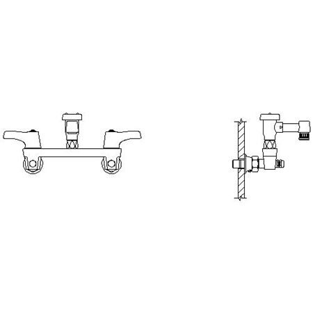 Picture of 28C8083  SERVICE SINK FCT DELTA/COM