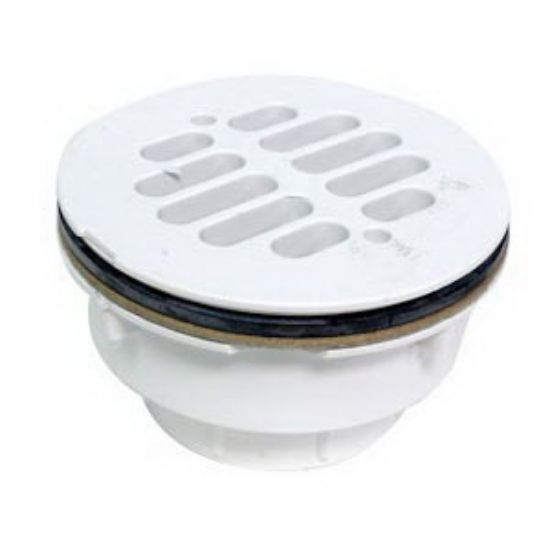 Image sur 2 PVC FIP SHOWER DRAIN WHI