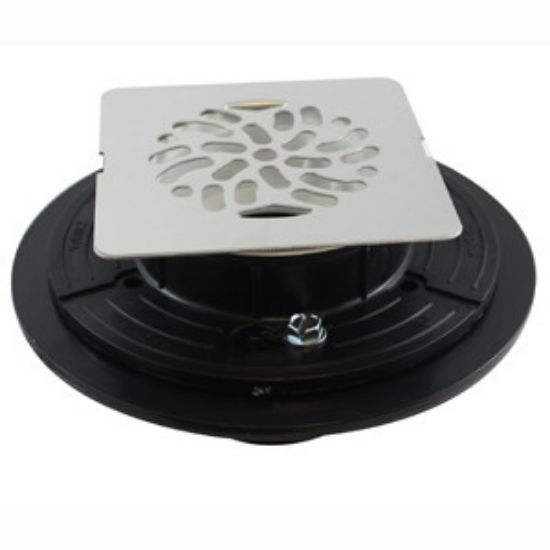 Image sur 332342SS 2" ABS DRAIN DOU.CARRE G.ACIER