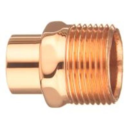 Picture of 1/2 X 3/8" FTG-MIP WROT ADAPTER PRESSURE