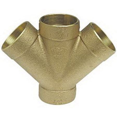 Picture of 1-1/2" C-C DWV DBL Y