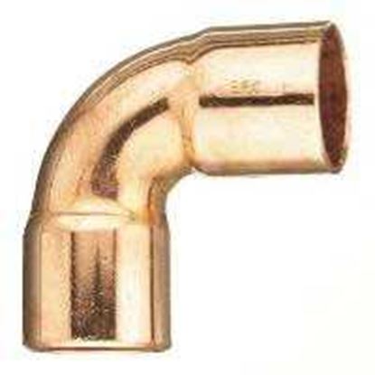 Picture of 1/2 X 3/8" C-C WROT 90 ELBOW PRESSURE