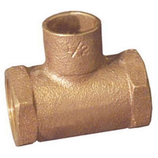 Picture of 3/4 X 1/2" FIP-FIP-C CAST TEE PRESSURE