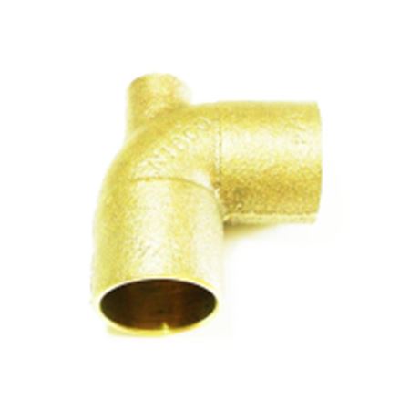 Picture of 3/4in.  X  90  DEGREE ELBOW WITH 3/8in. VENT COPPER PRESSURE