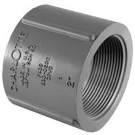 Picture of 3/4 SCH 80 CPVC THRD COUPLING