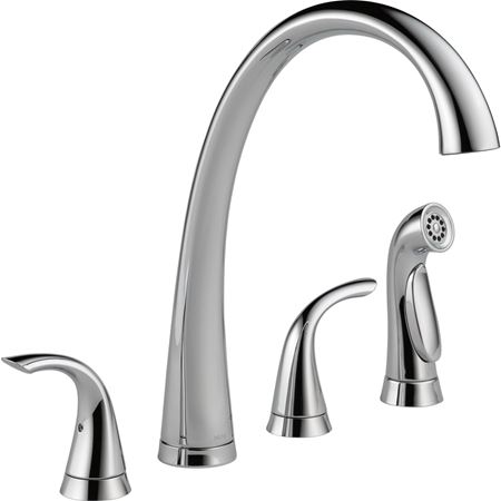 Picture of 2480-DST PILAR 2H KITCH FAUCET W/SPRAY