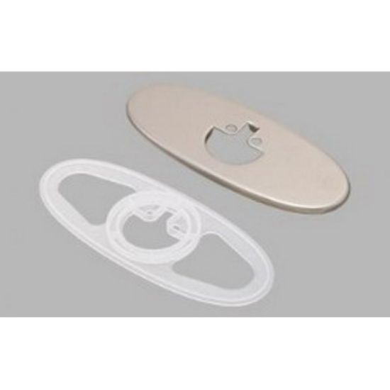 Picture of RP47973 D-ESCUTCHEON W/GASKET-3 HOLE