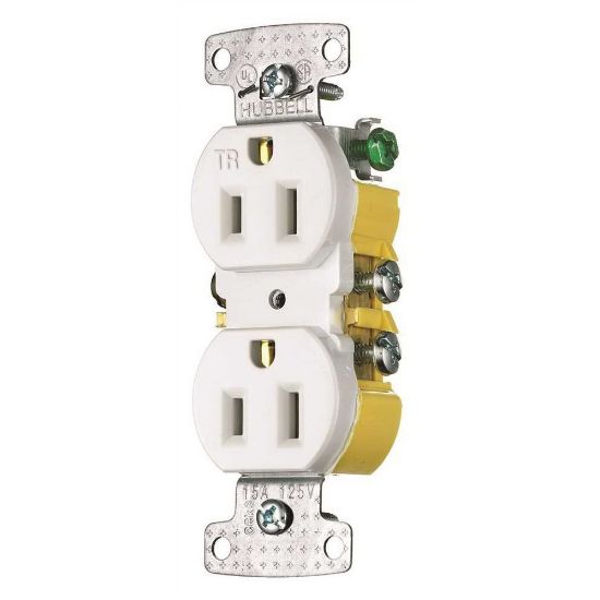 Picture of RR15SWTR DUPLEX T/P RECEPTACLE 15AMP