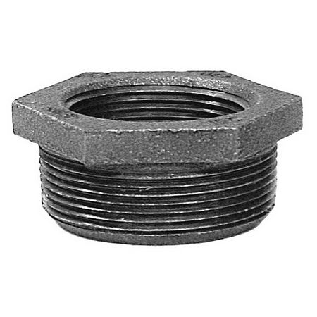 Picture of DOM 2 X 1-1/2" MXF BLK MALL HEX BUSHING