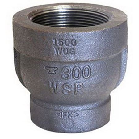 Picture of DOM 3/4 X 1/2" FXF XH BLK MALL REDUCER