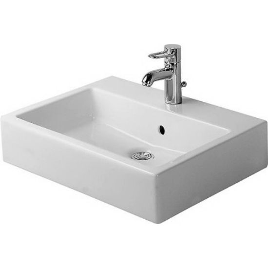 Image sur 04546000001 VERO VESSEL 1 HOLE WHITE