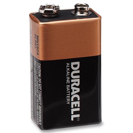 Picture of MN1604B1Z  9V BATTERY (1 PACK) DURACELL