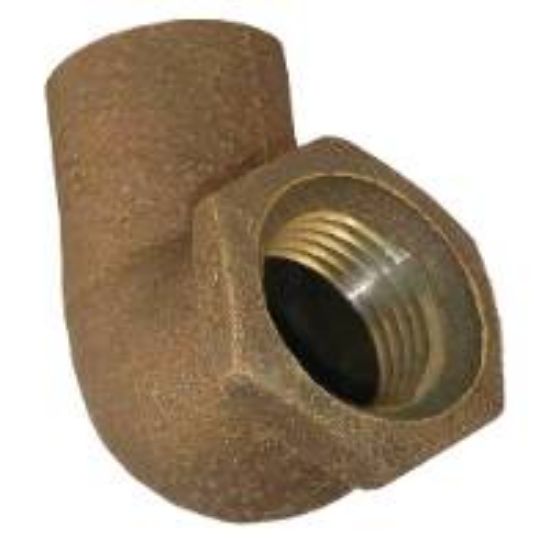 Picture of C++ 1 X 3/4" C-FIP CAST 90 ELBOW PRESSU