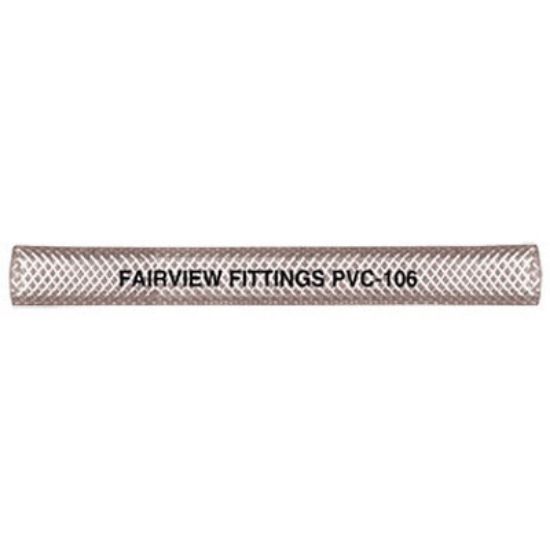 Picture of PVC-3224-100 11/2 PVC CLEAR BRAIDED HOSE