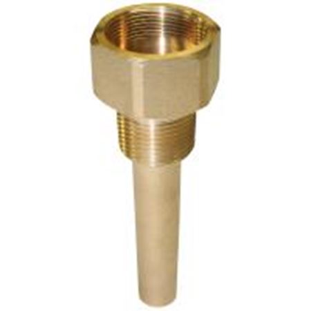 Picture of C++ 3-1/2" BRASS  THERMOWELL